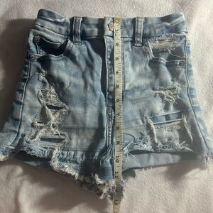 Womans Denim jean shorts high waisted